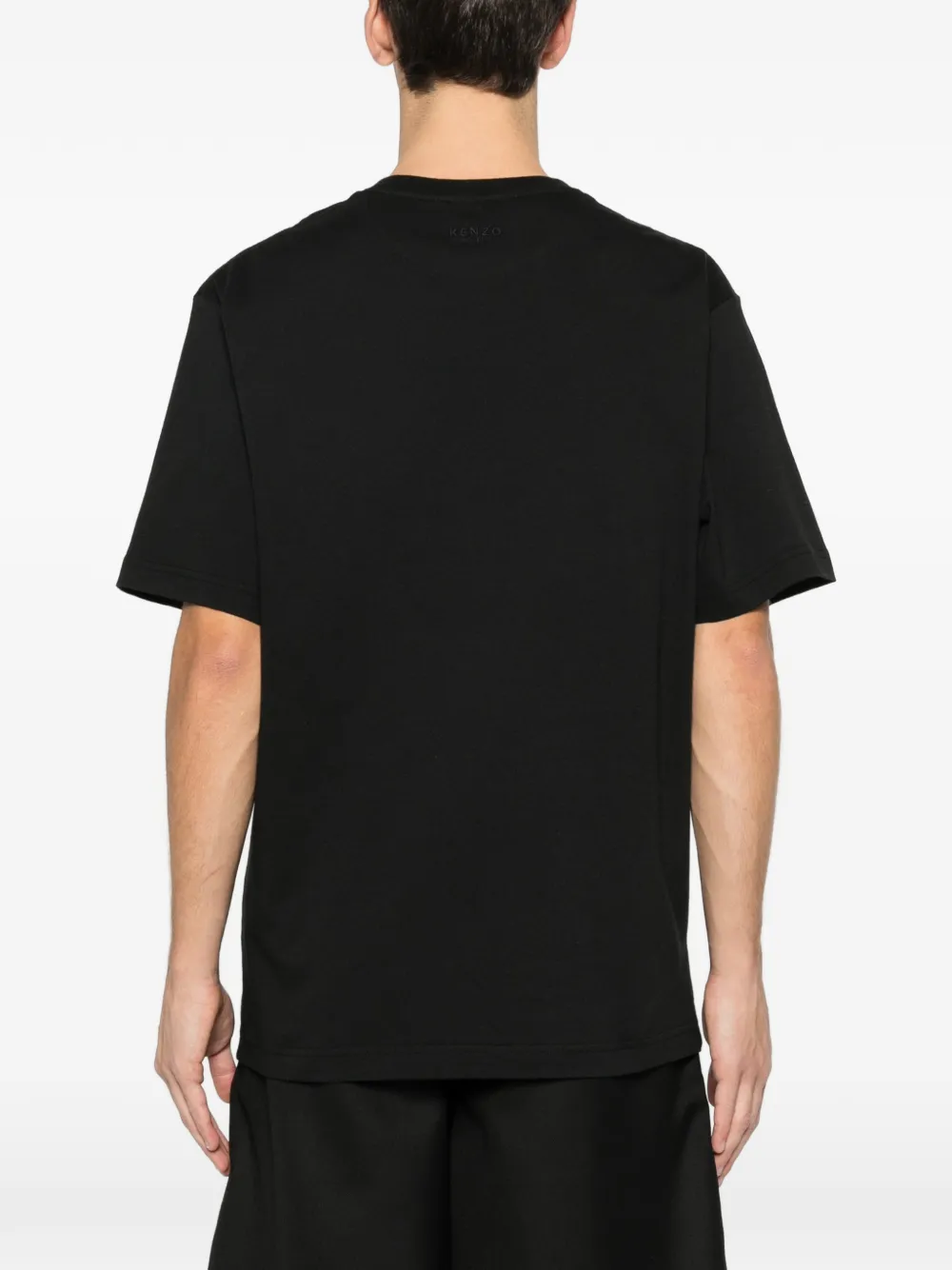 Kenzo T-shirt met geborduurde patch Zwart