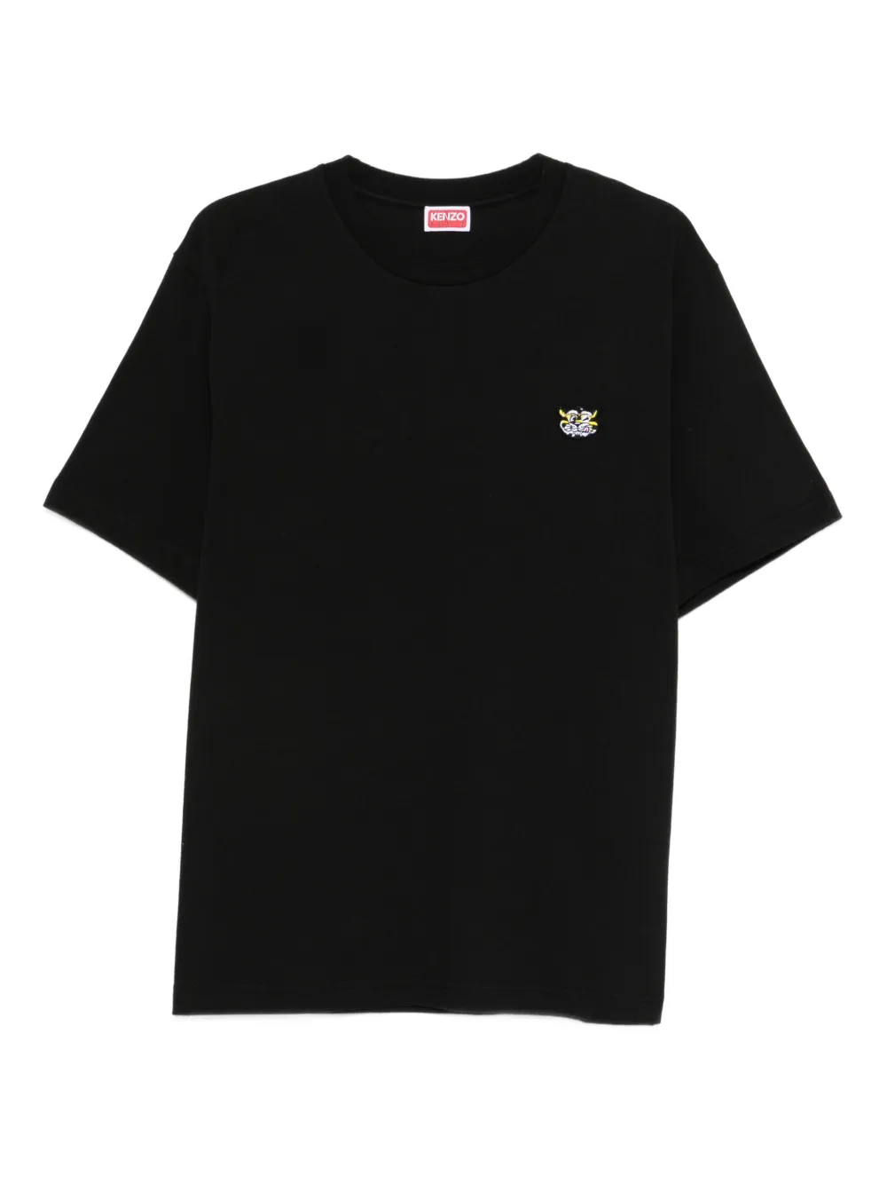 Kenzo embroidered-patch T-shirt | Black | Image 1