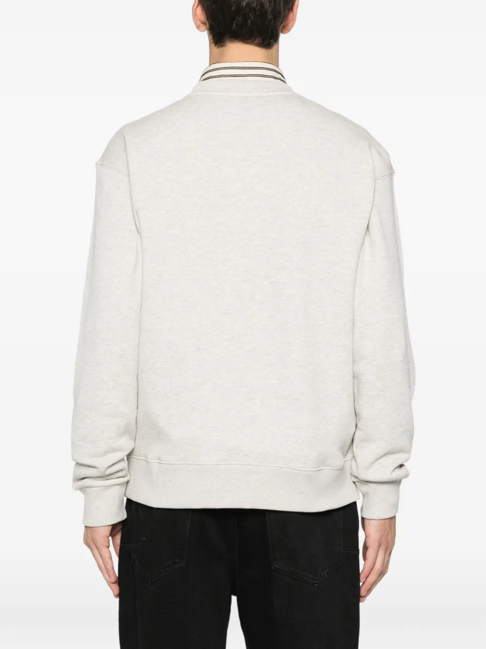 Kenzo Sweater met tijgerprint en ronde hals Beige