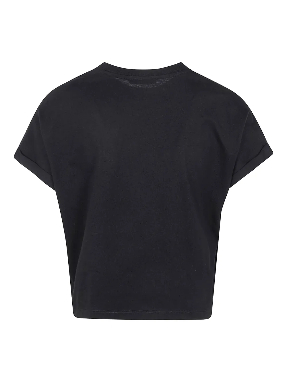 Balmain T-shirt met logodetail Zwart