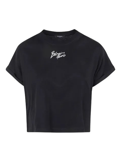 Balmain logo-detail T-shirt