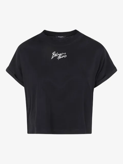 Balmain logo-detail T-shirt