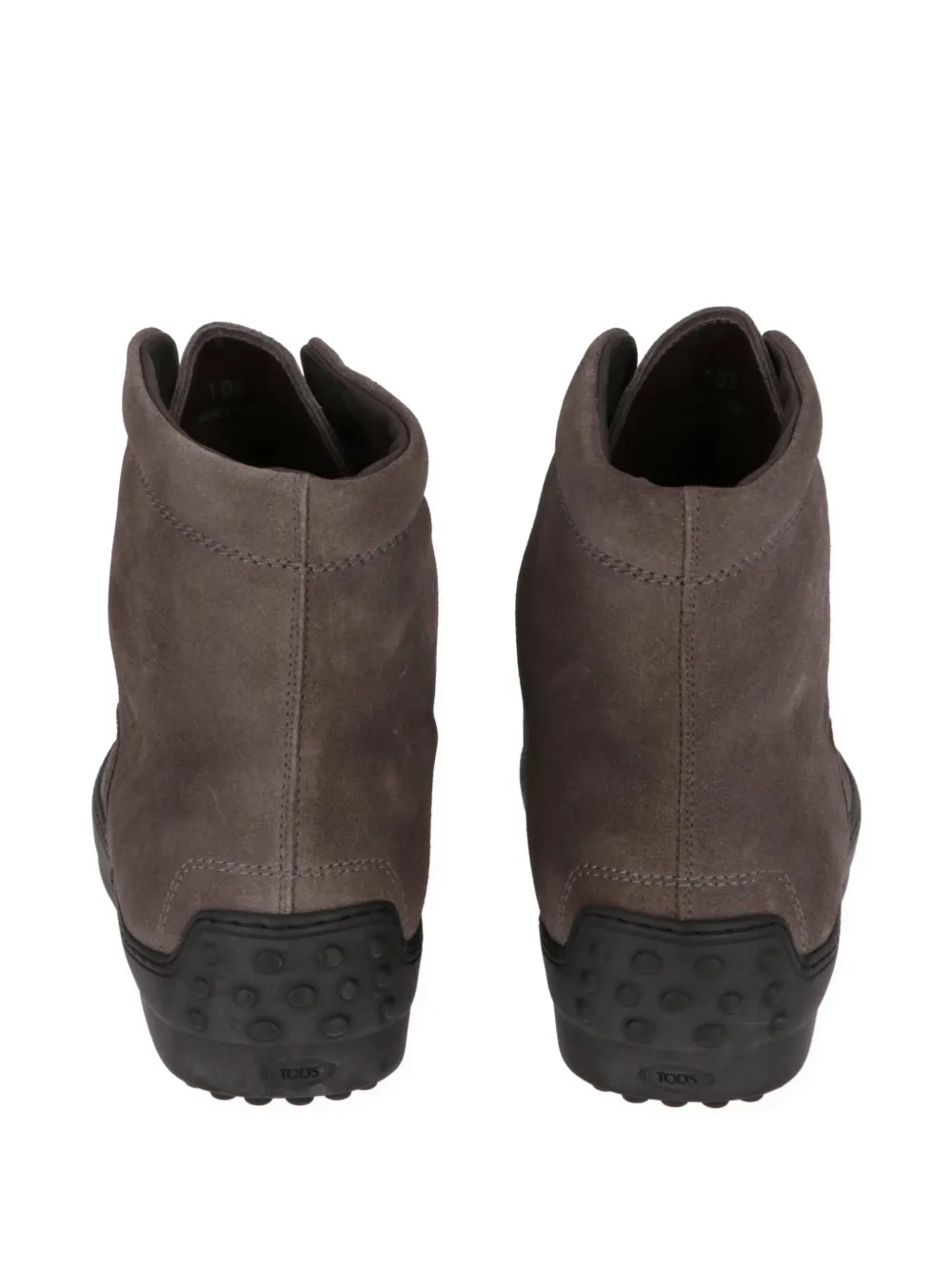 Tod's Gommino lace-up ankle boots Grijs