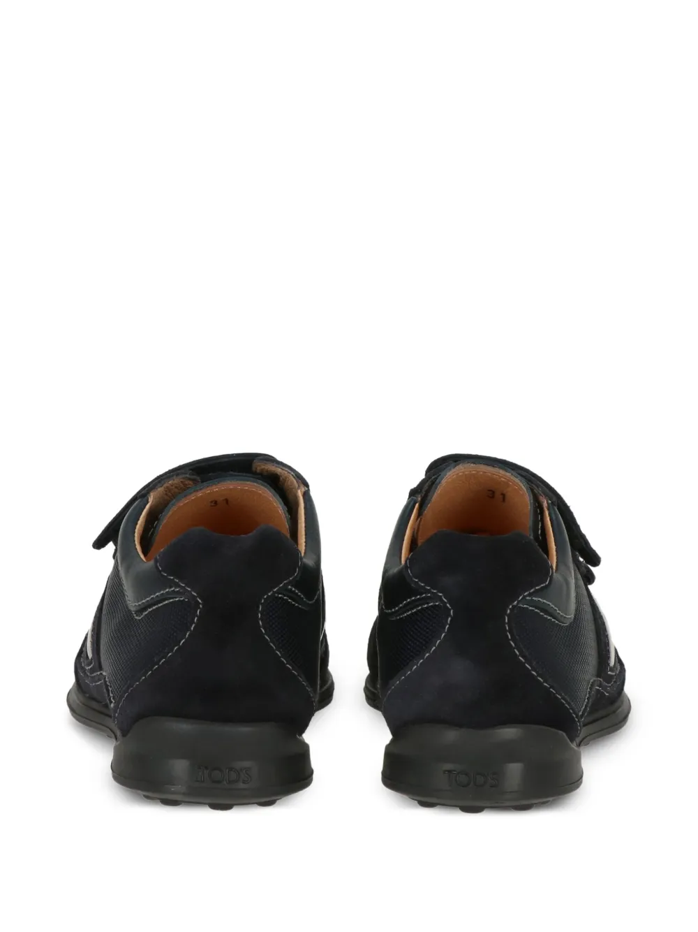 Tod's Kids touch-strap sneakers Blauw