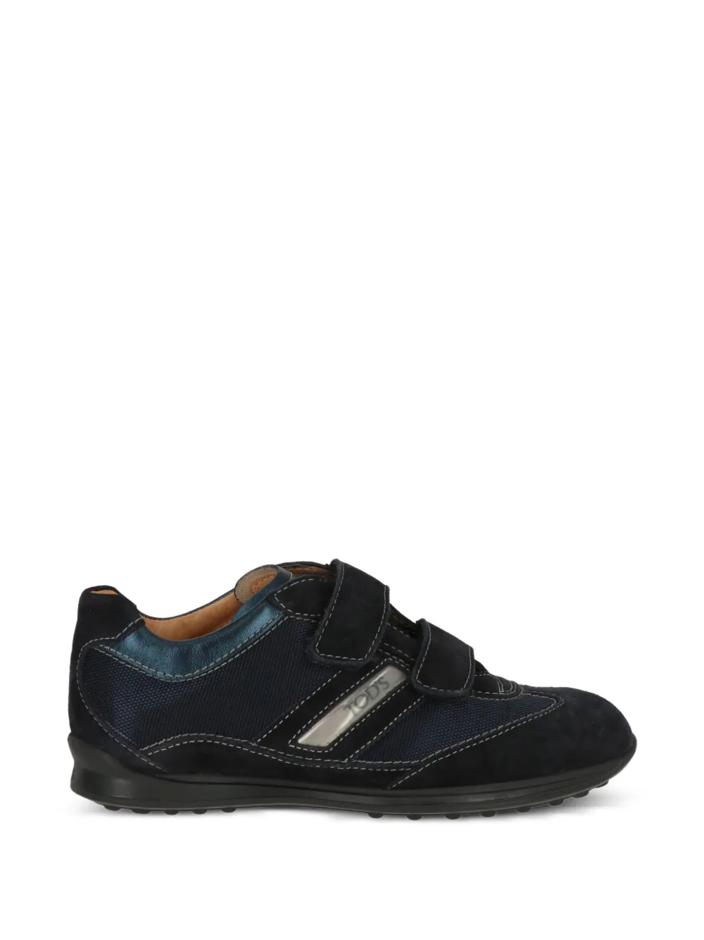 Tod's Kids touch-strap sneakers - Blu