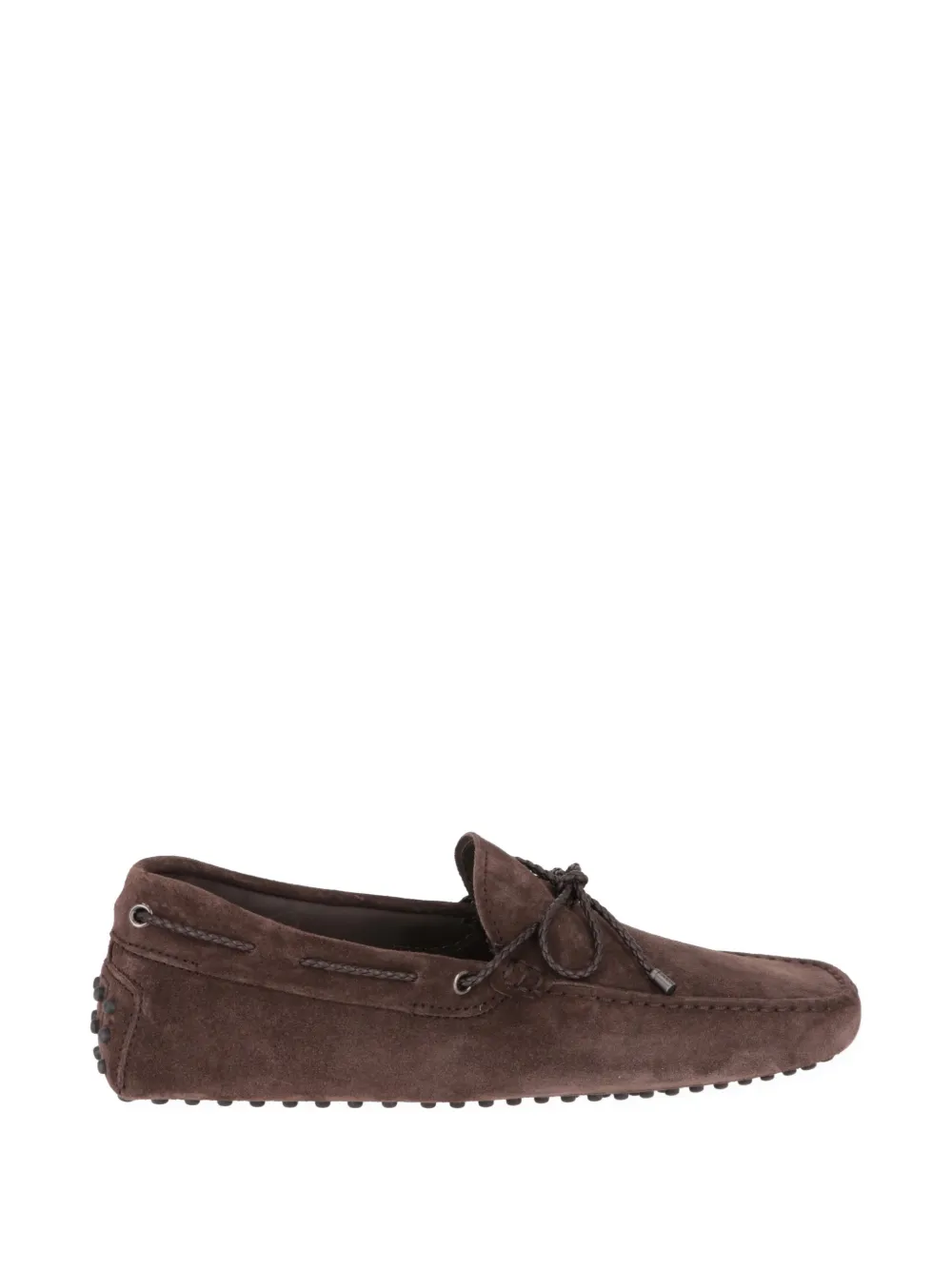 Tod's Gommino suede loafers - Braun