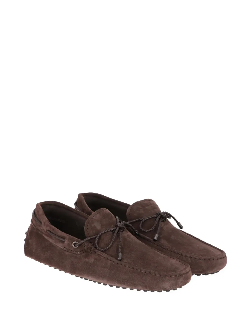 Tod's Gommino suede loafers Bruin