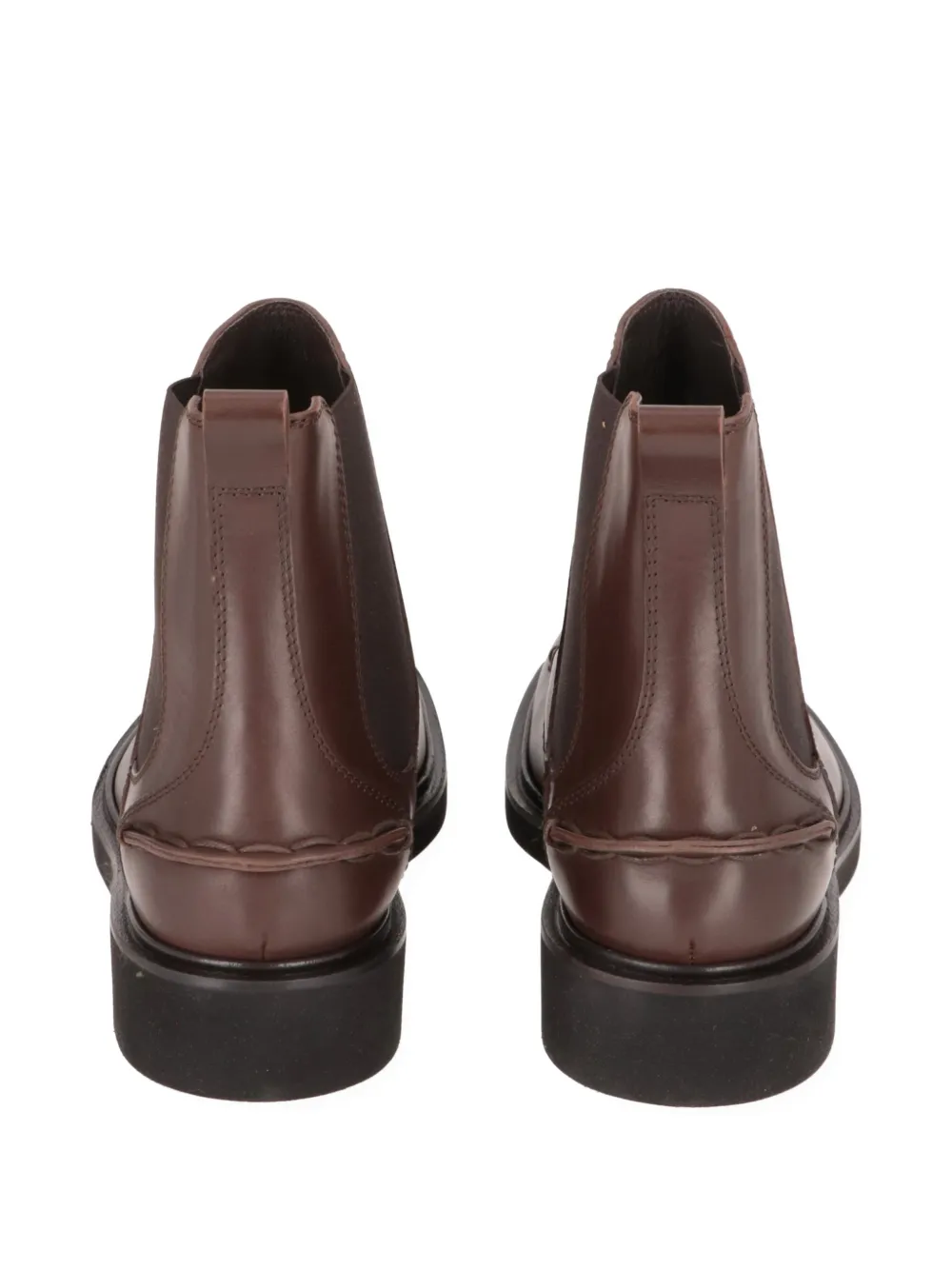 Tod's whipstitch Chelsea boots Bruin