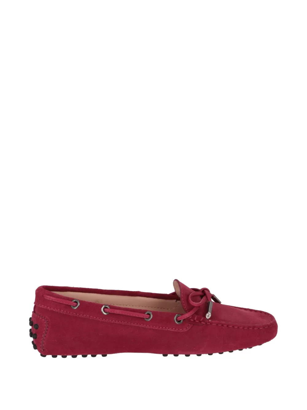Tod's Gommino bow-detail loafers Rood