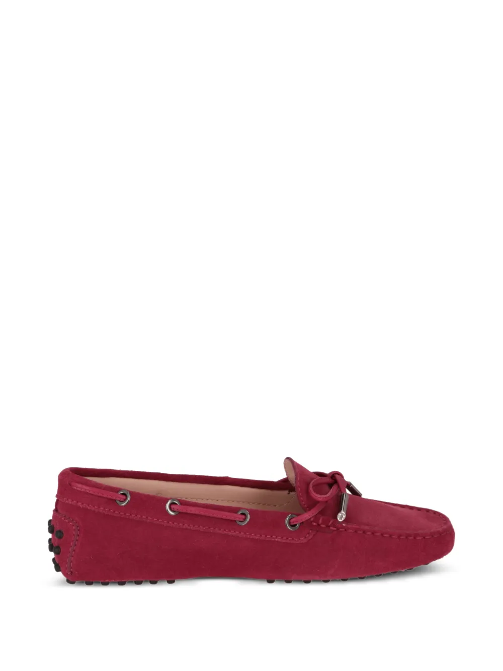 Tod's Gommino bow-detail loafers Rood