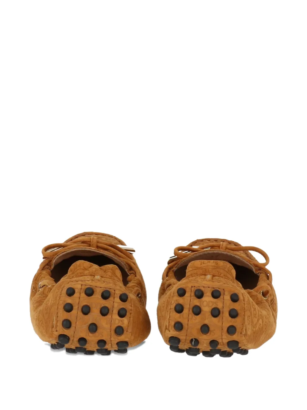 Tod's Suede Boat Shoes In Multi