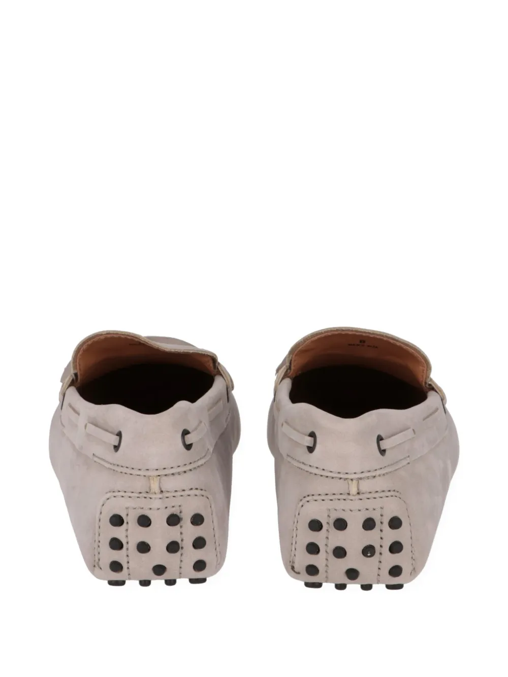 Tod's Gommino bow-detail loafers Grijs