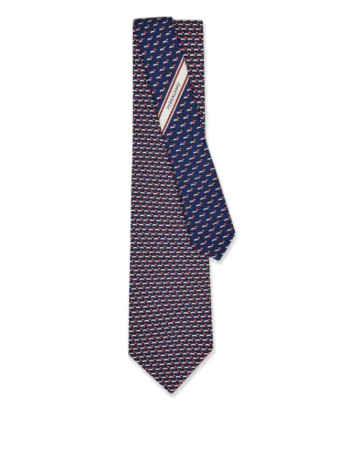 Ferragamo printed silk tie