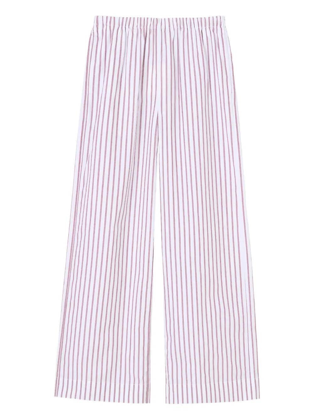 By Malene Birger Cabello striped trousers - Wit