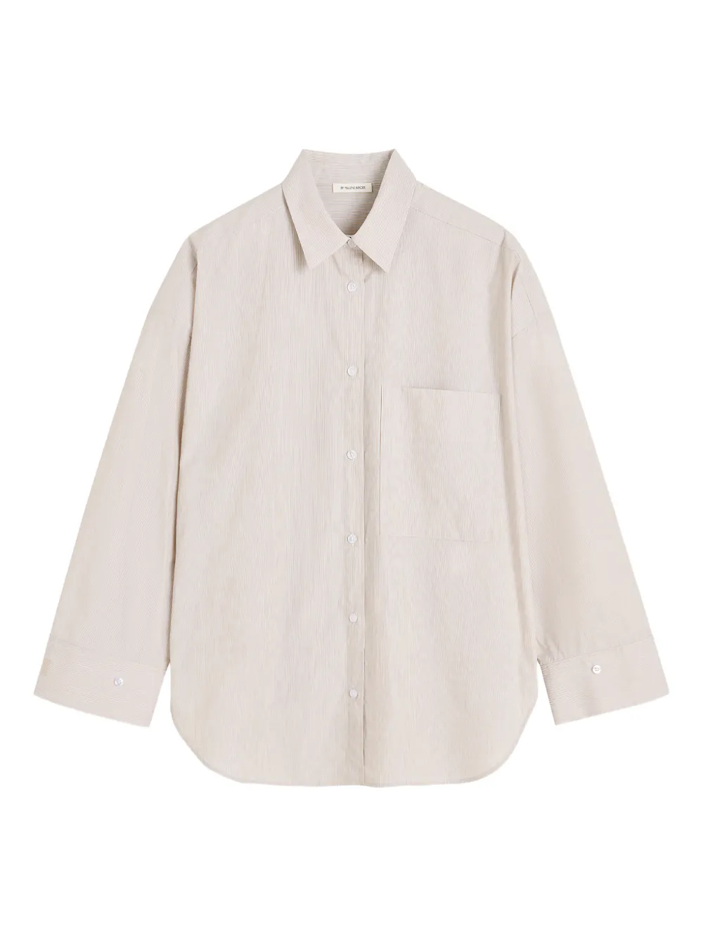 By Malene Birger Derris Long-sleeve Shirt In Neutral