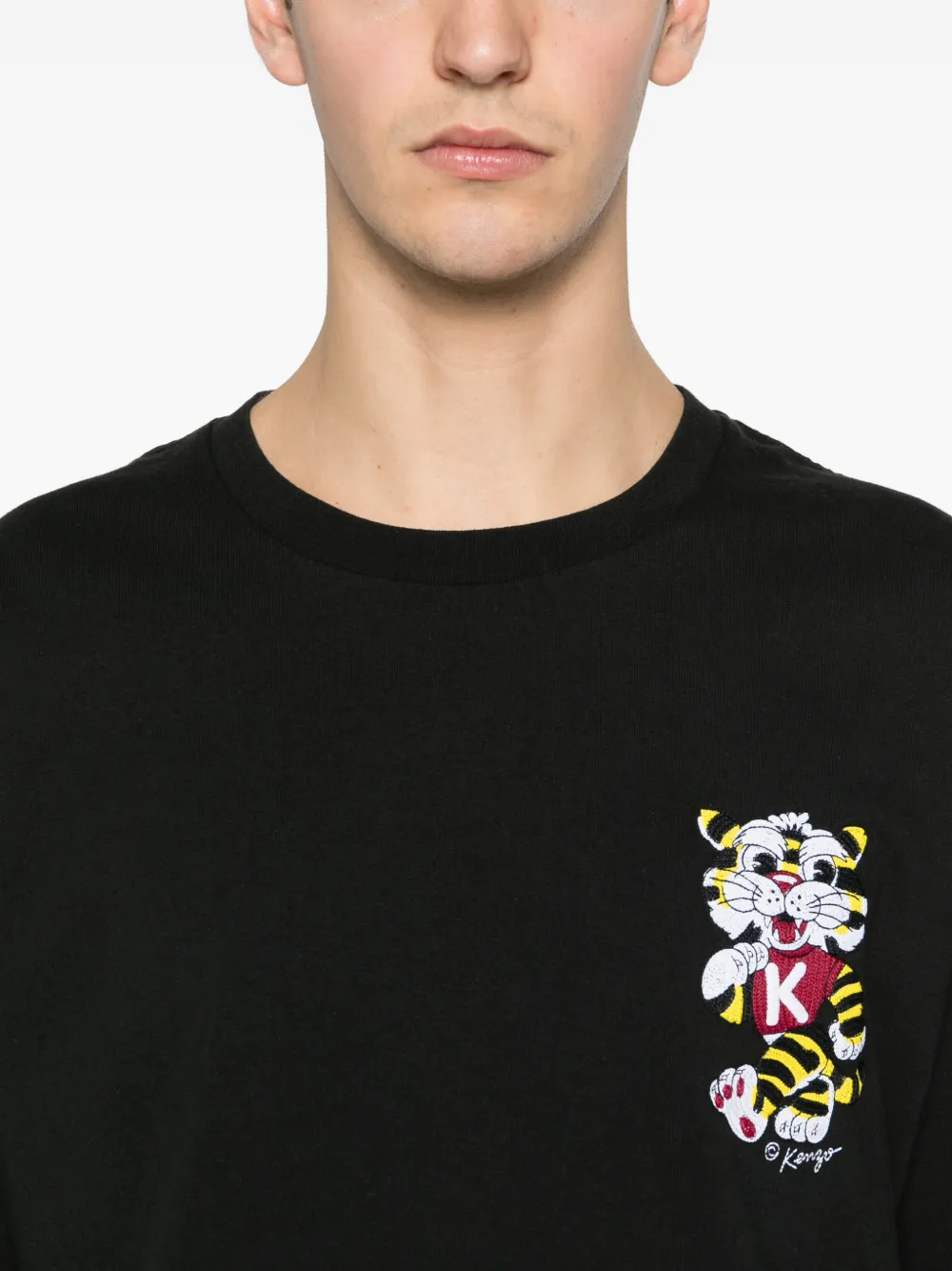 Kenzo エンブロイダリー Tシャツ | ブラック | FARFETCH JP