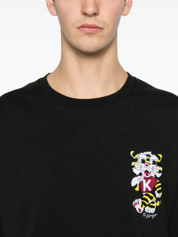 Kenzo エンブロイダリー Tシャツ | ブラック | FARFETCH JP