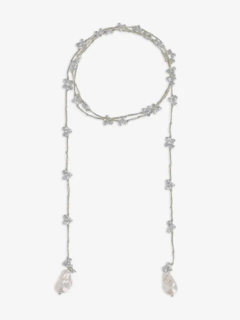 Mela embellished necklace