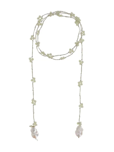 Mela embellished necklace