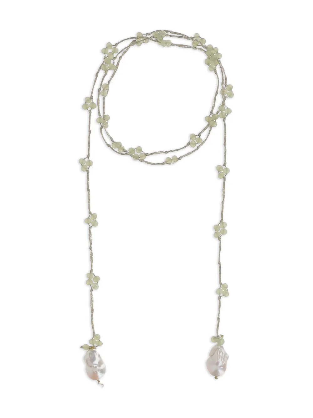 Mela embellished necklace - Grün