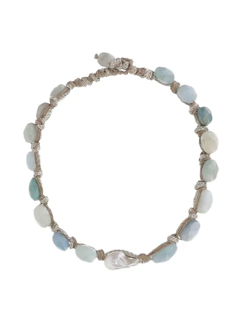 Mela embellished necklace