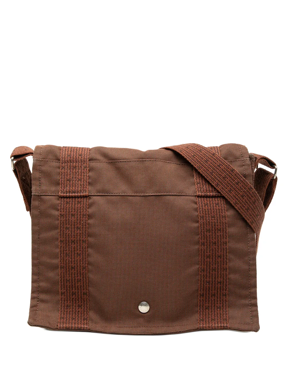 Hermès Pre-Owned 1990-2010 Canvas Herline Messenger crossbody bag | Brown | Image 1