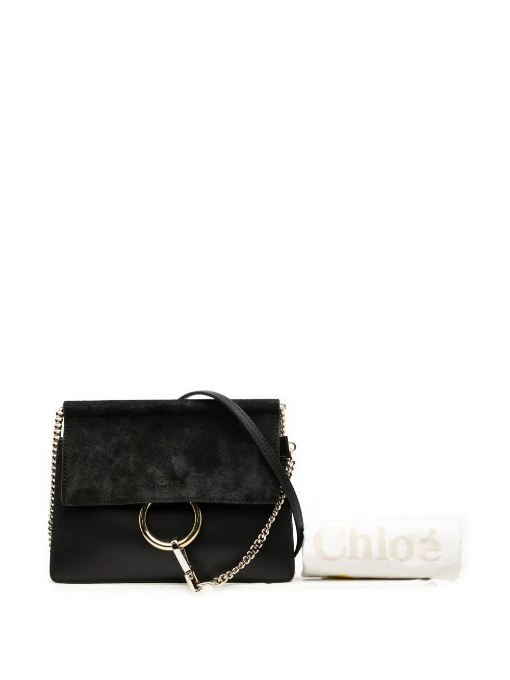 2010-2025 Small Calfskin And Suede Faye Crossbody Bag