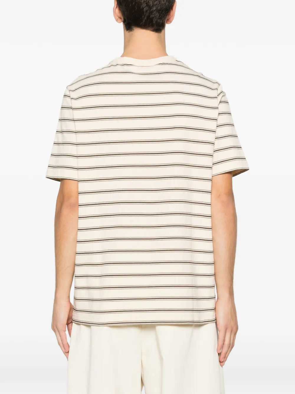 A.P.C. T-shirt met borstzak Beige