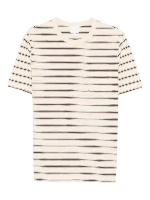 A.P.C. striped chest-pocket T-shirt