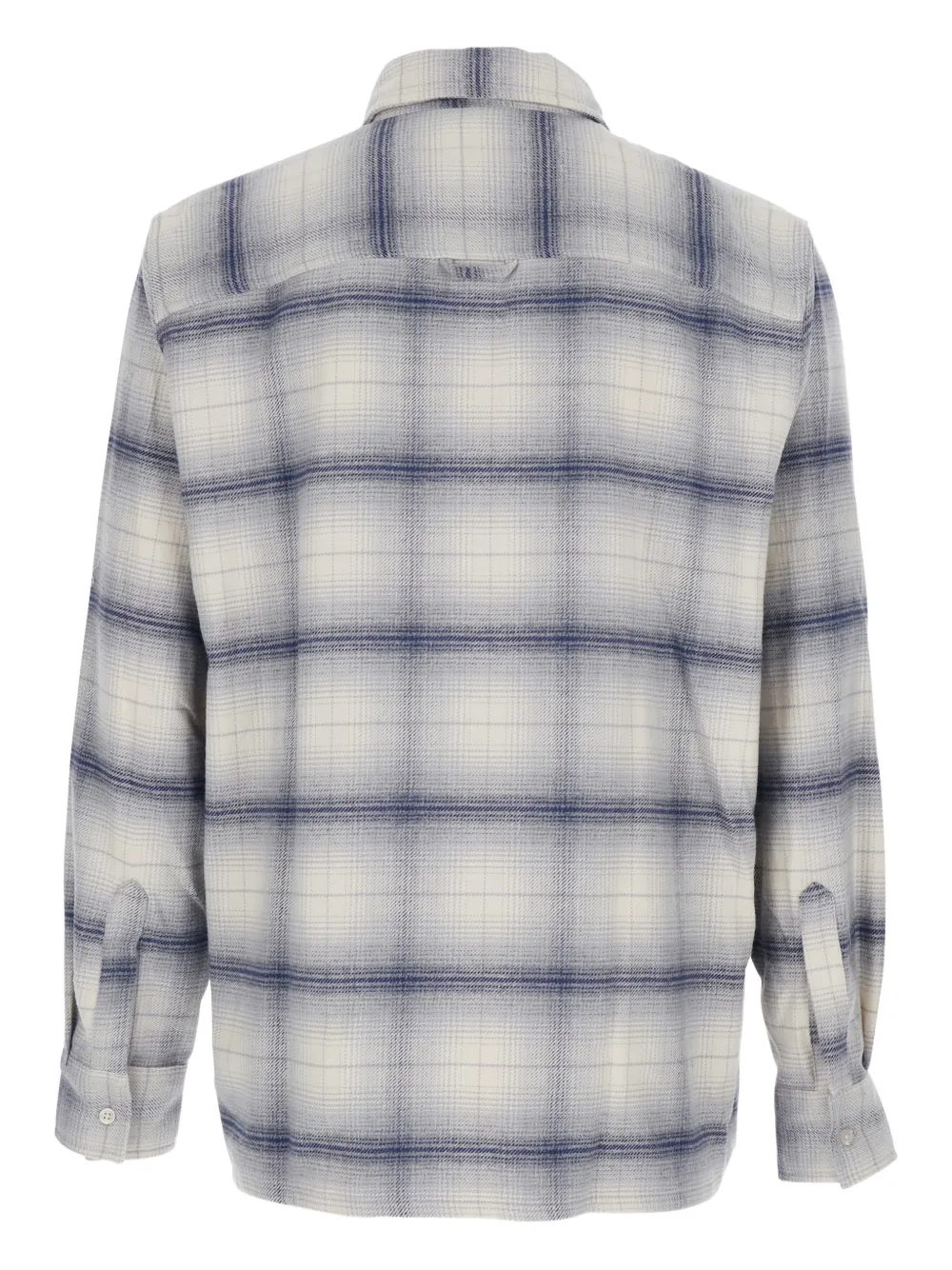 Won Hundred classic-collar check shirt | Image 2