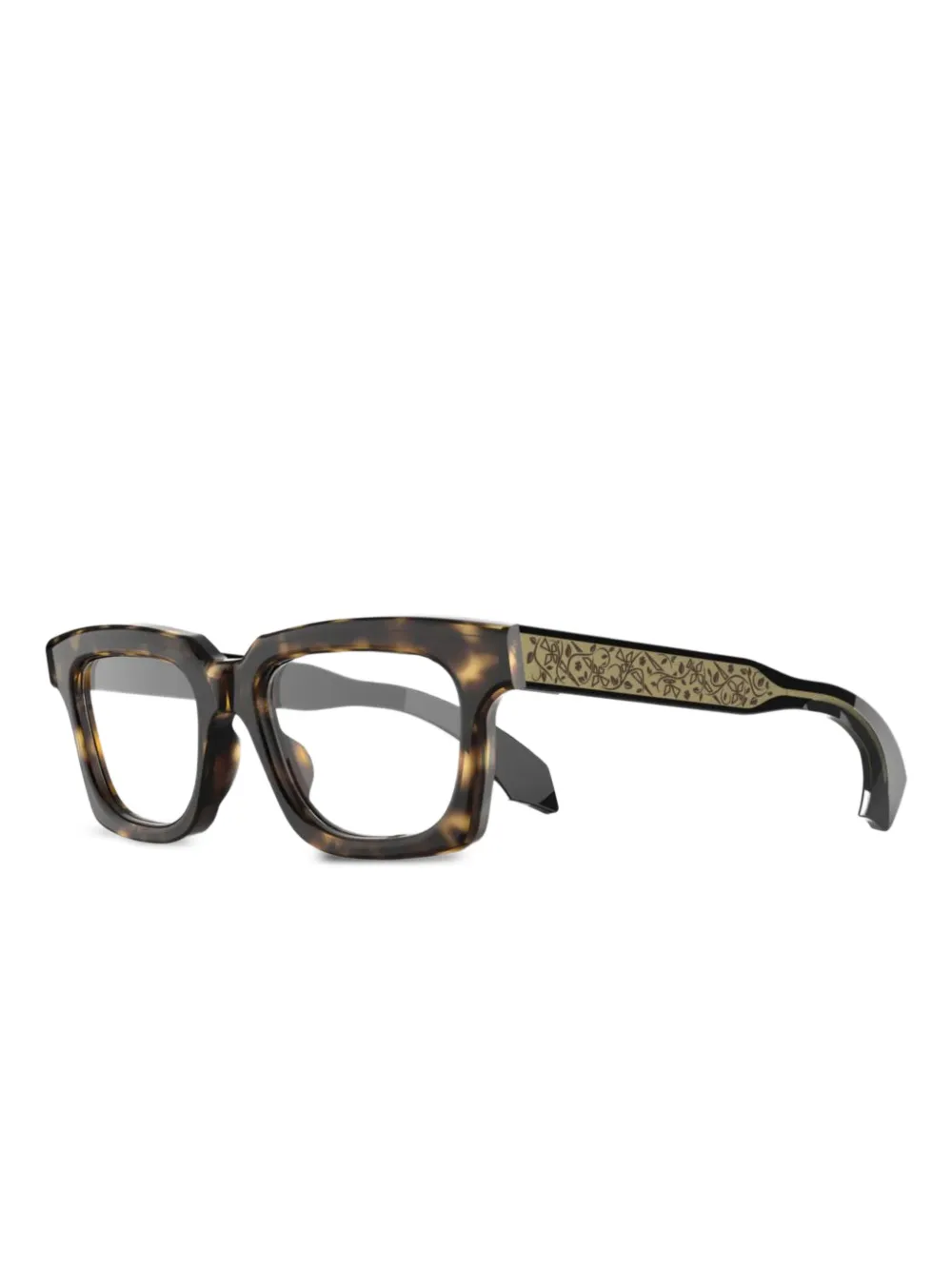 pugnale Instinct geometric glasses | Brown | Image 1