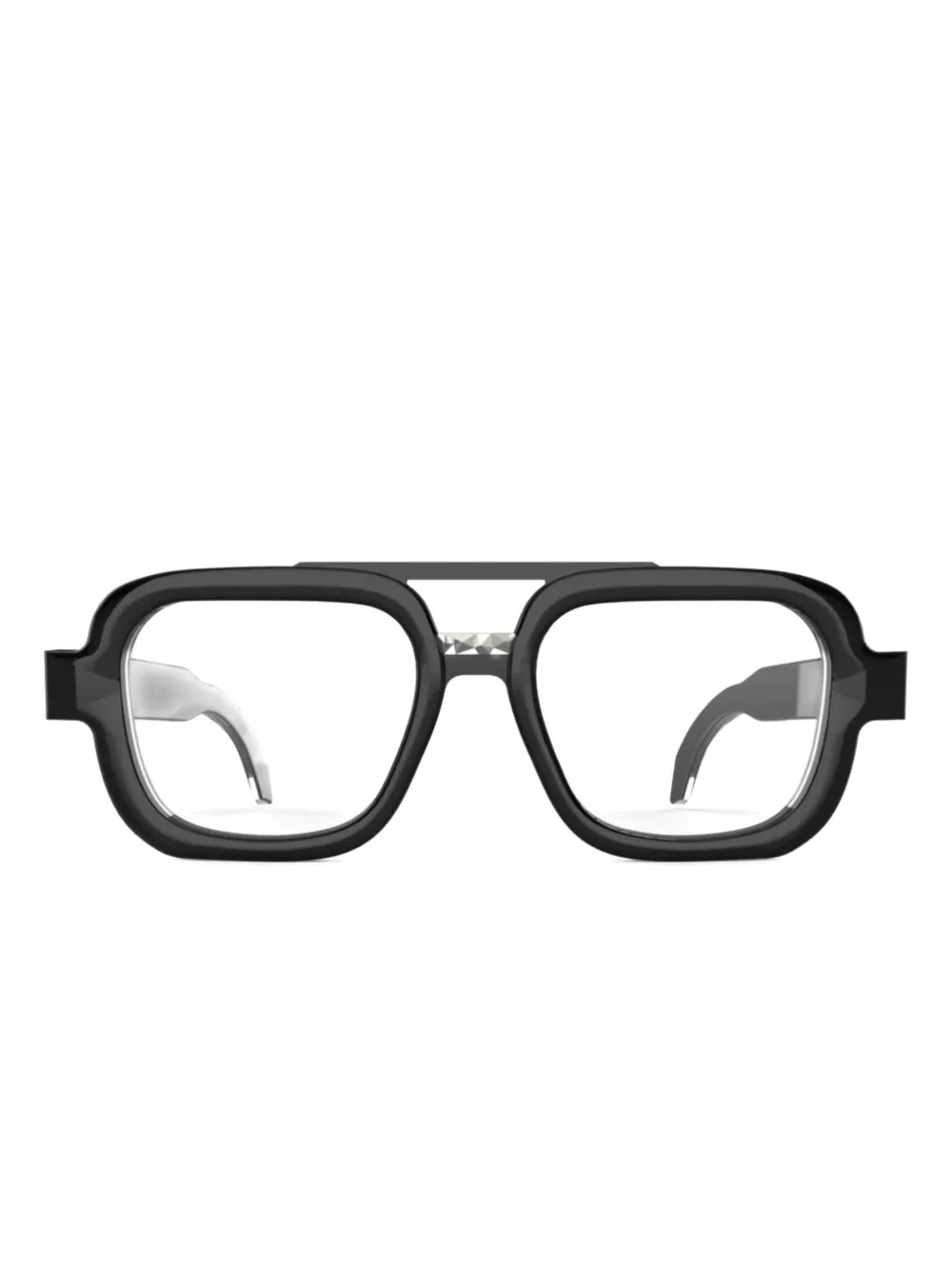 pugnale Wild square-frame glasses | Black | Image 1