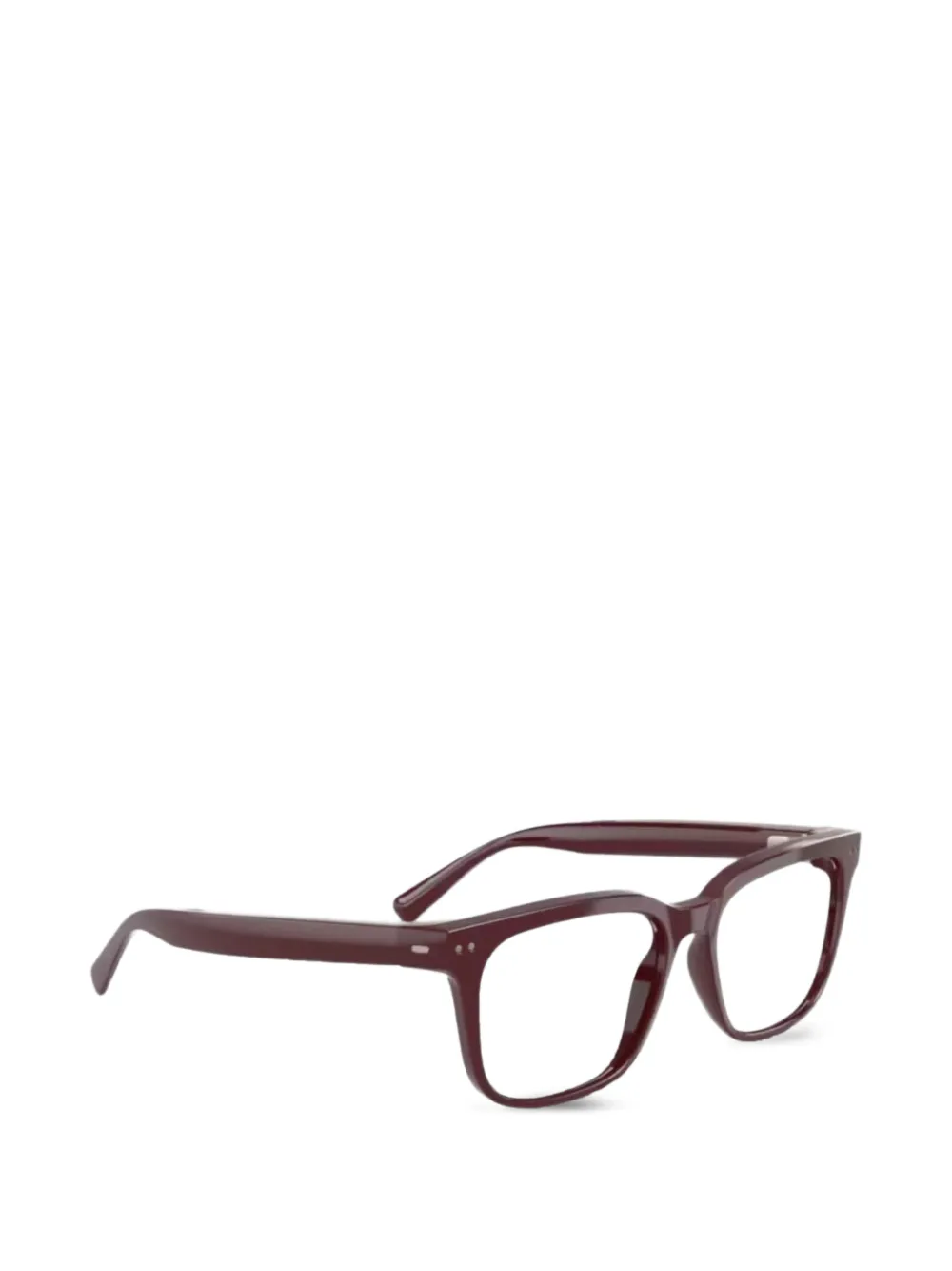  Nuance Square-frame Glasses - Red 