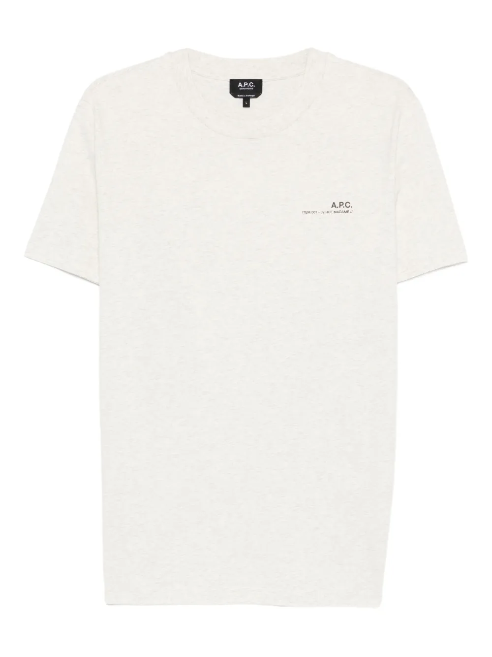 A.P.C. logo-detail T-shirt | neutro | Image 1