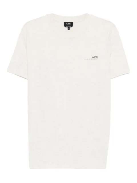 A.P.C. logo-detail T-shirt