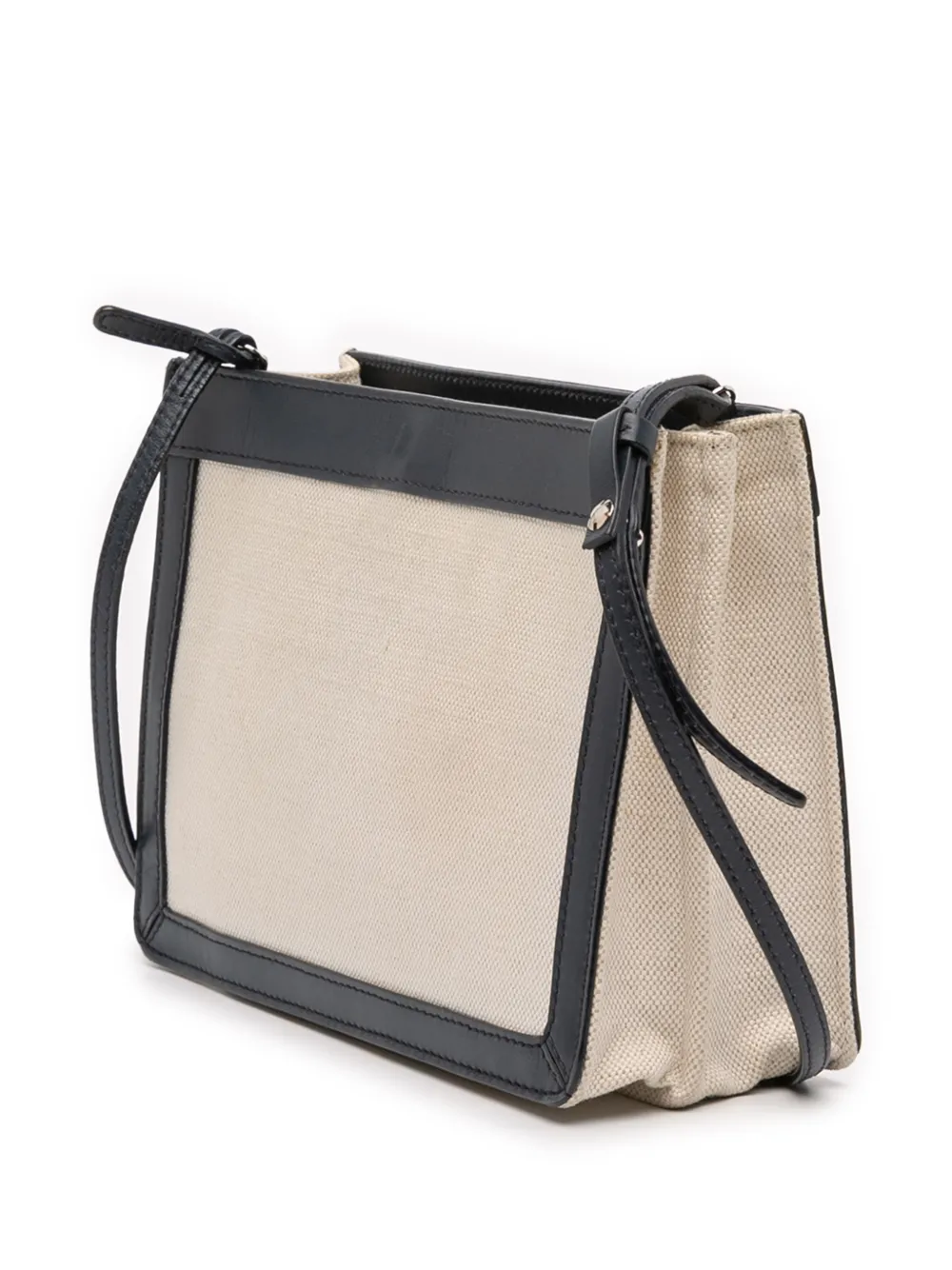 2016 Canvas Navy Pochette Crossbody Bag