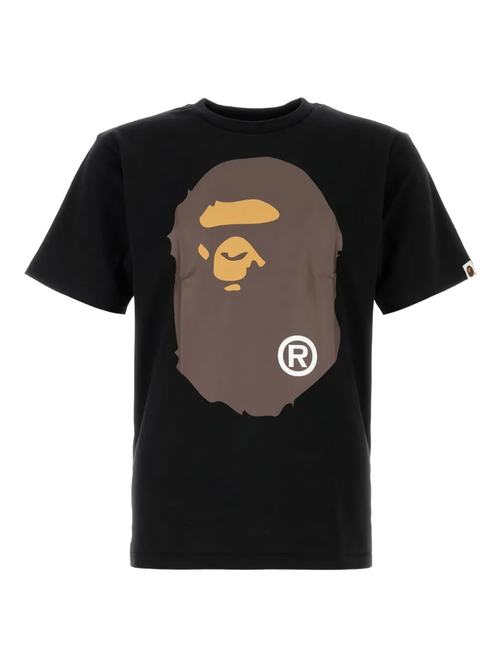 A BATHING APE® Camiseta com logo | Preto | Image 1