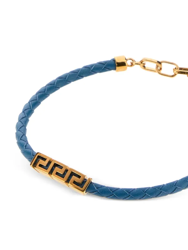 Versace レザー ブレスレット | ゴールドトーン | FARFETCH JP