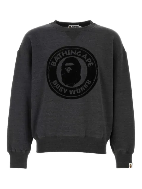 A BATHING APE® long-sleeve graphic sweater