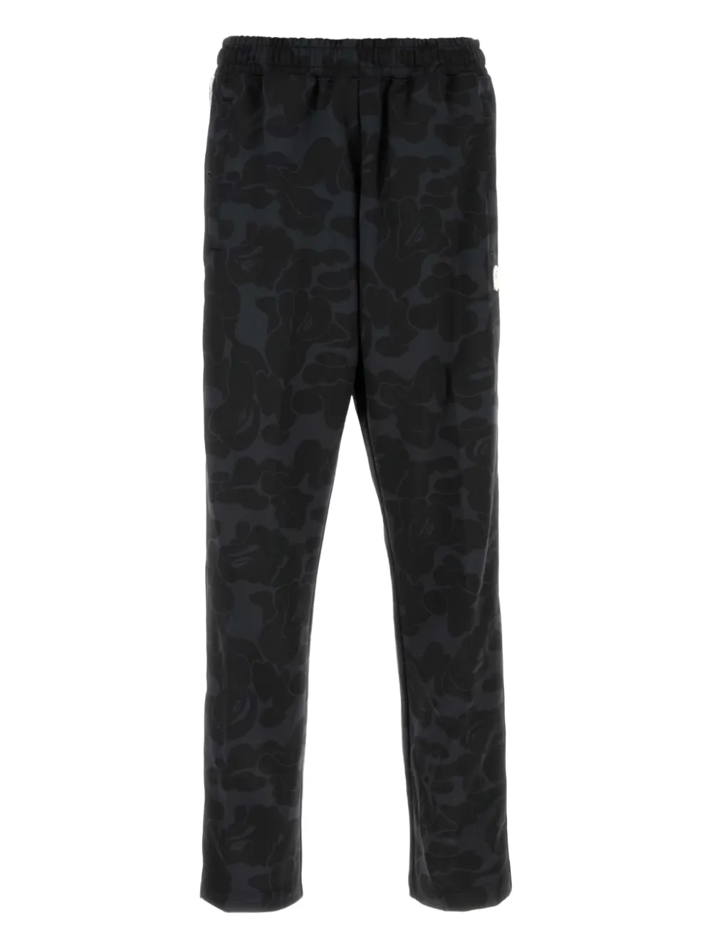 A BATHING APE® camouflage-pattern track pants | Black | Image 1