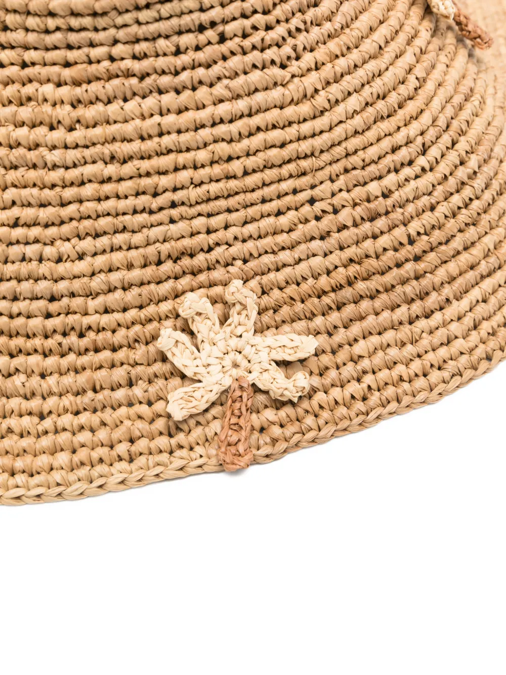  Alanui Gorro Con Aplique De Palmera - Neutro 