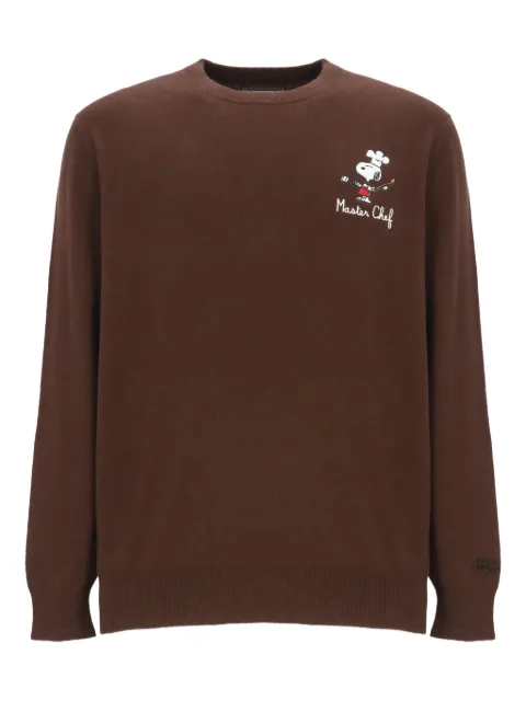 MC2 Saint Barth x Peanuts Snoopy embroidered crew-neck sweater