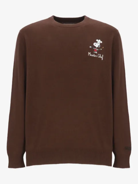 MC2 Saint Barth x Peanuts Snoopy embroidered crew-neck sweater