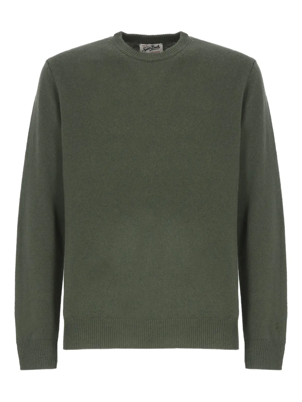 MC2 Saint Barth round-neck long-sleeve sweater - Grün