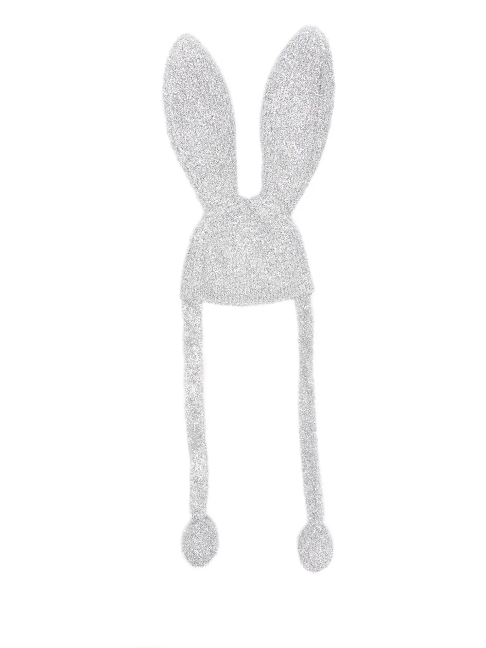 Kenzo bunny-ears beanie hat - Argento