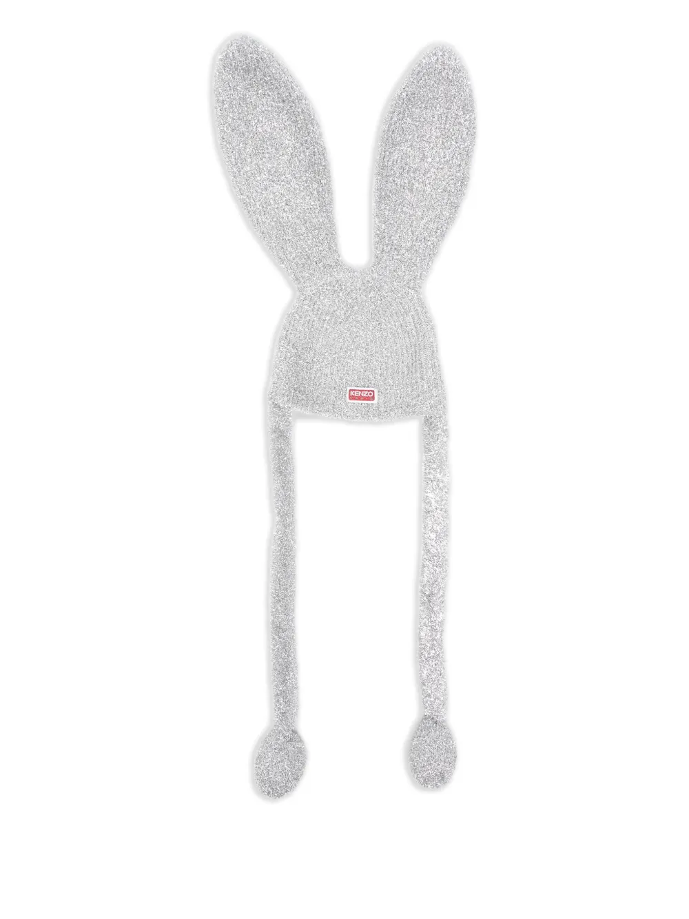 Kenzo bunny-ears beanie hat - Zilver