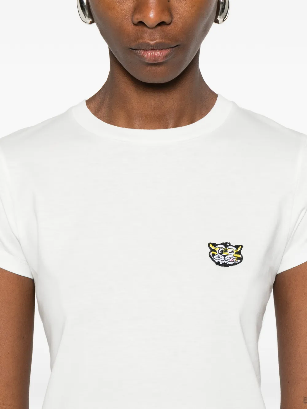 Kenzo Wild Tiger T-shirt Wit