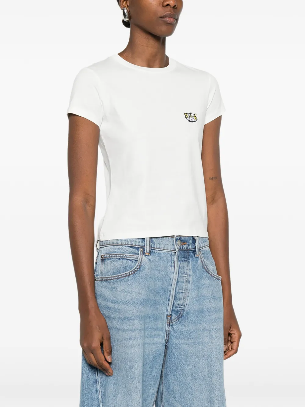 Kenzo Wild Tiger T-shirt Wit