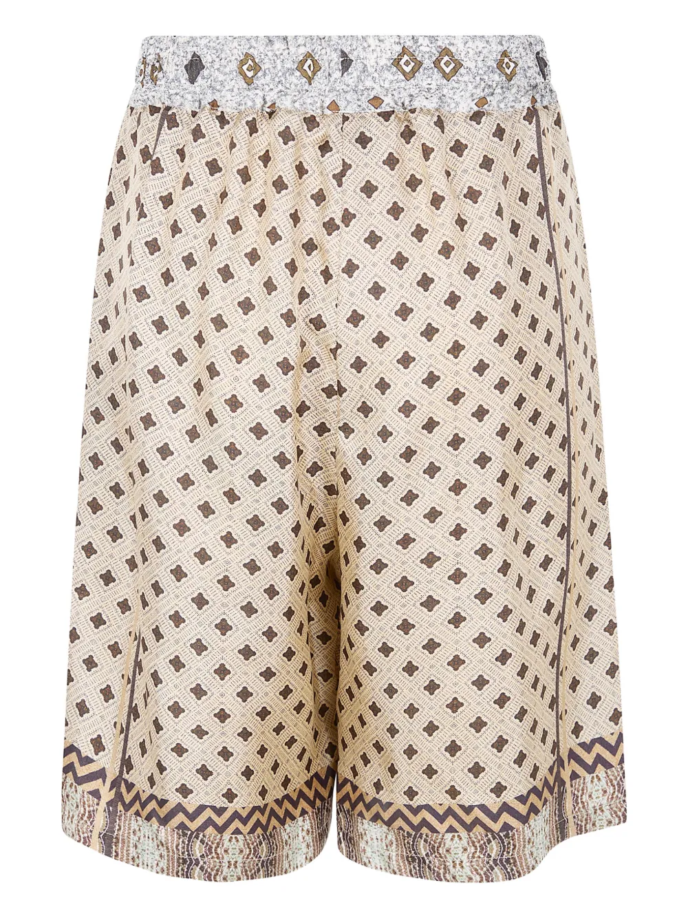 Pierre-louis Mascia Aloe Shorts In Brown