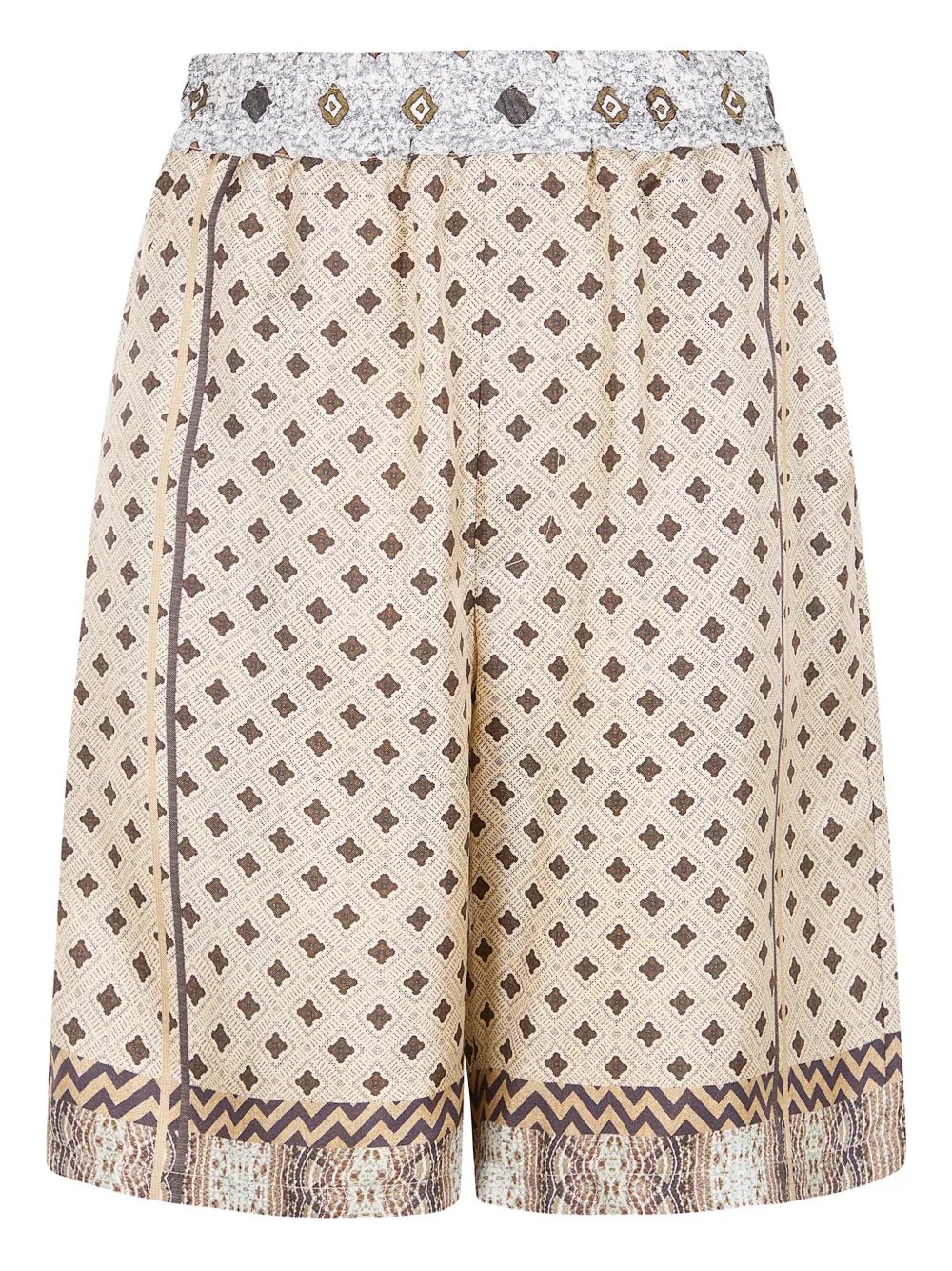 Pierre-louis Mascia Aloe Shorts In Brown